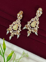 Kundan Meenakari designer Earring