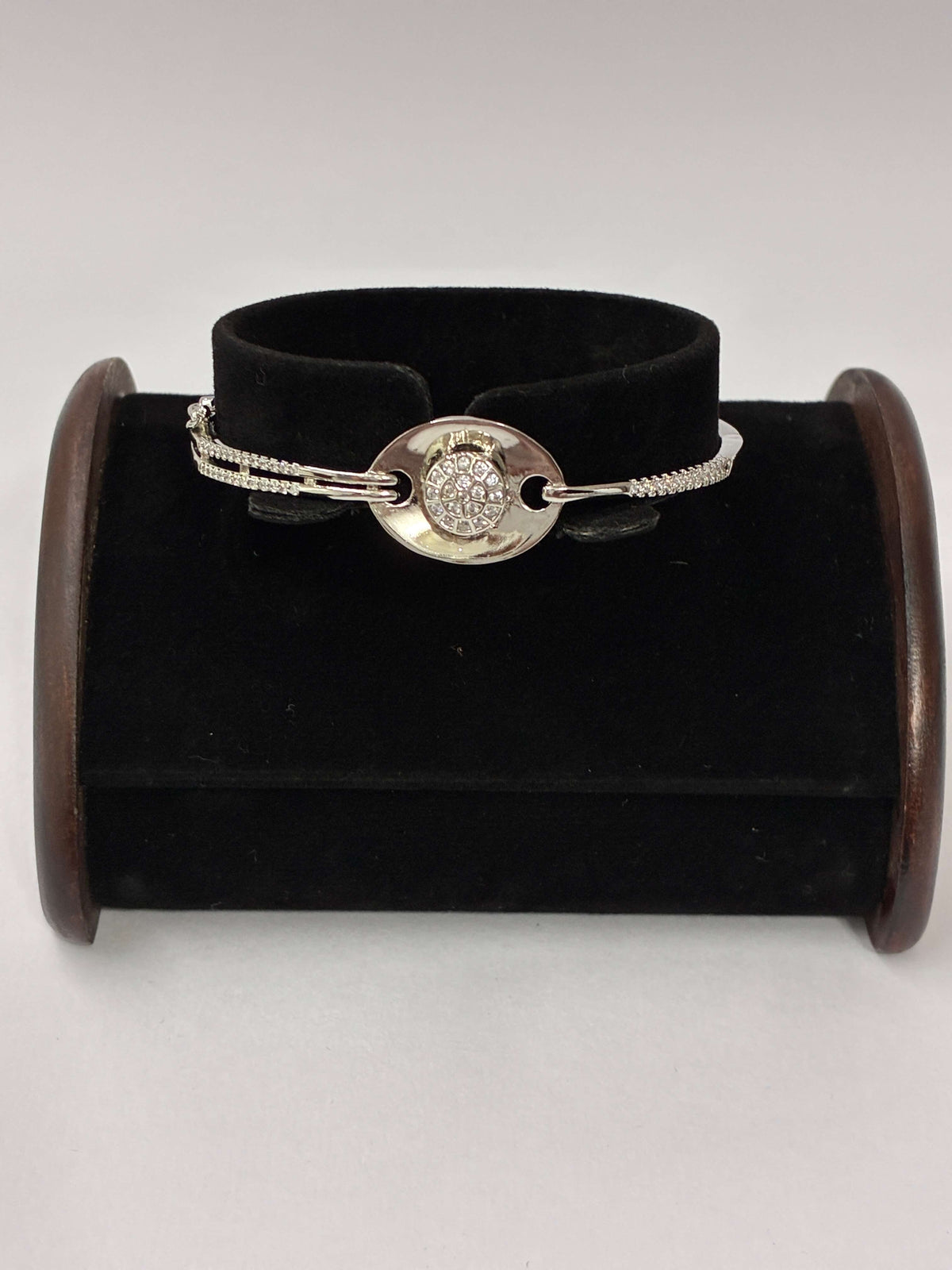 CZ Openable Oval Trendy Kada