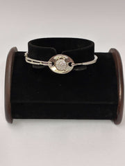 CZ Openable Oval Trendy Kada