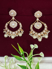 Kundan Chandbali Style Earring