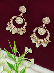Kundan Chandbali Style Earring