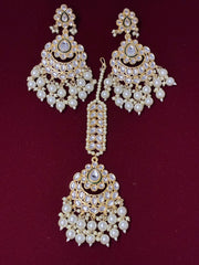 Indo Western Classic Mang Tika Earring set