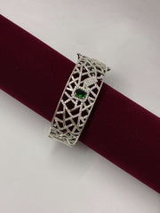 CZ Openable Geometric Pattern Kada