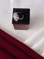 CZ Classic Delicate Finger Ring