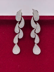 CZ Exquisite Tear Drop Earring