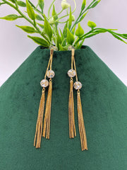 Western Ball Chain Earring