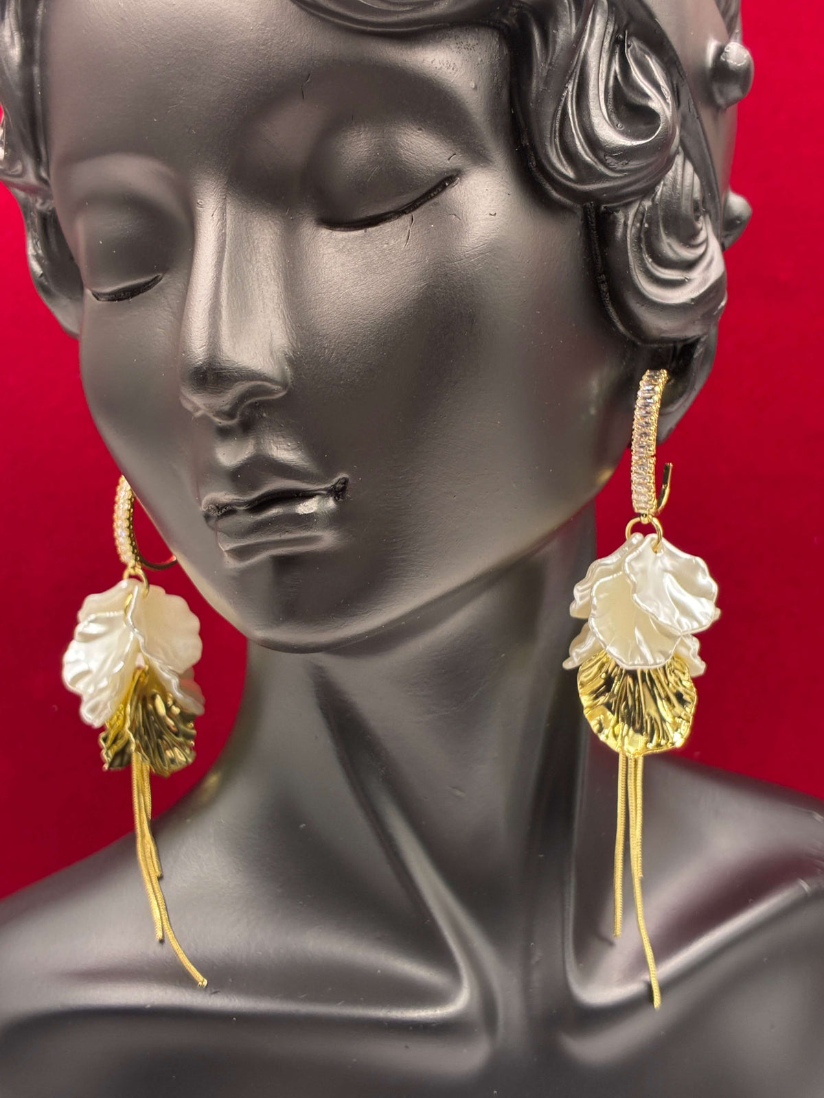 Western petal Tassel Earring