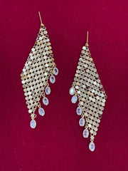 Western Kaju Katli Statement Earring
