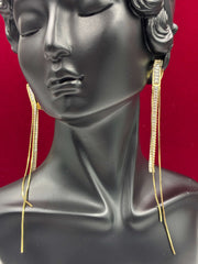 Western Splendid Tassel Hoop Earring