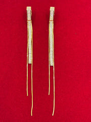 Western Splendid Tassel Hoop Earring