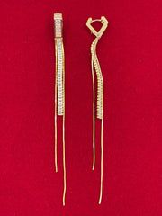 Western Splendid Tassel Hoop Earring