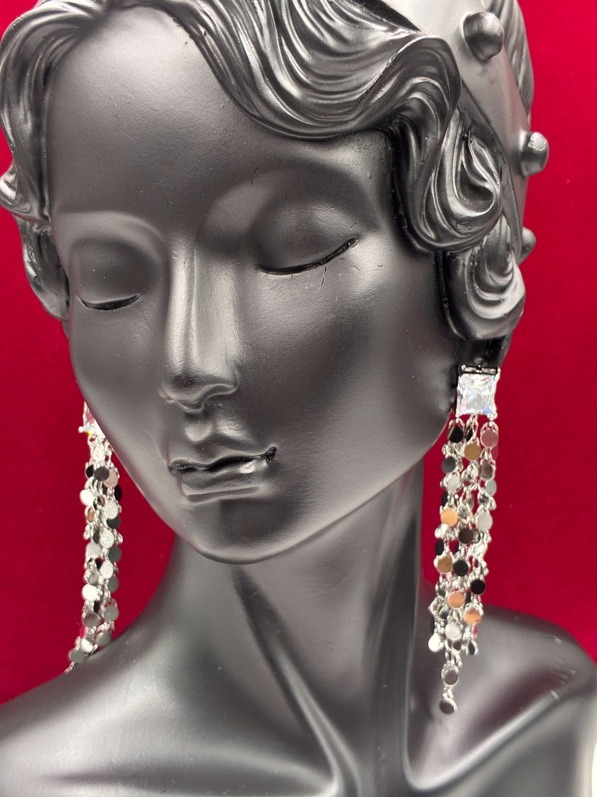 Western Sparkling Sequence Earring