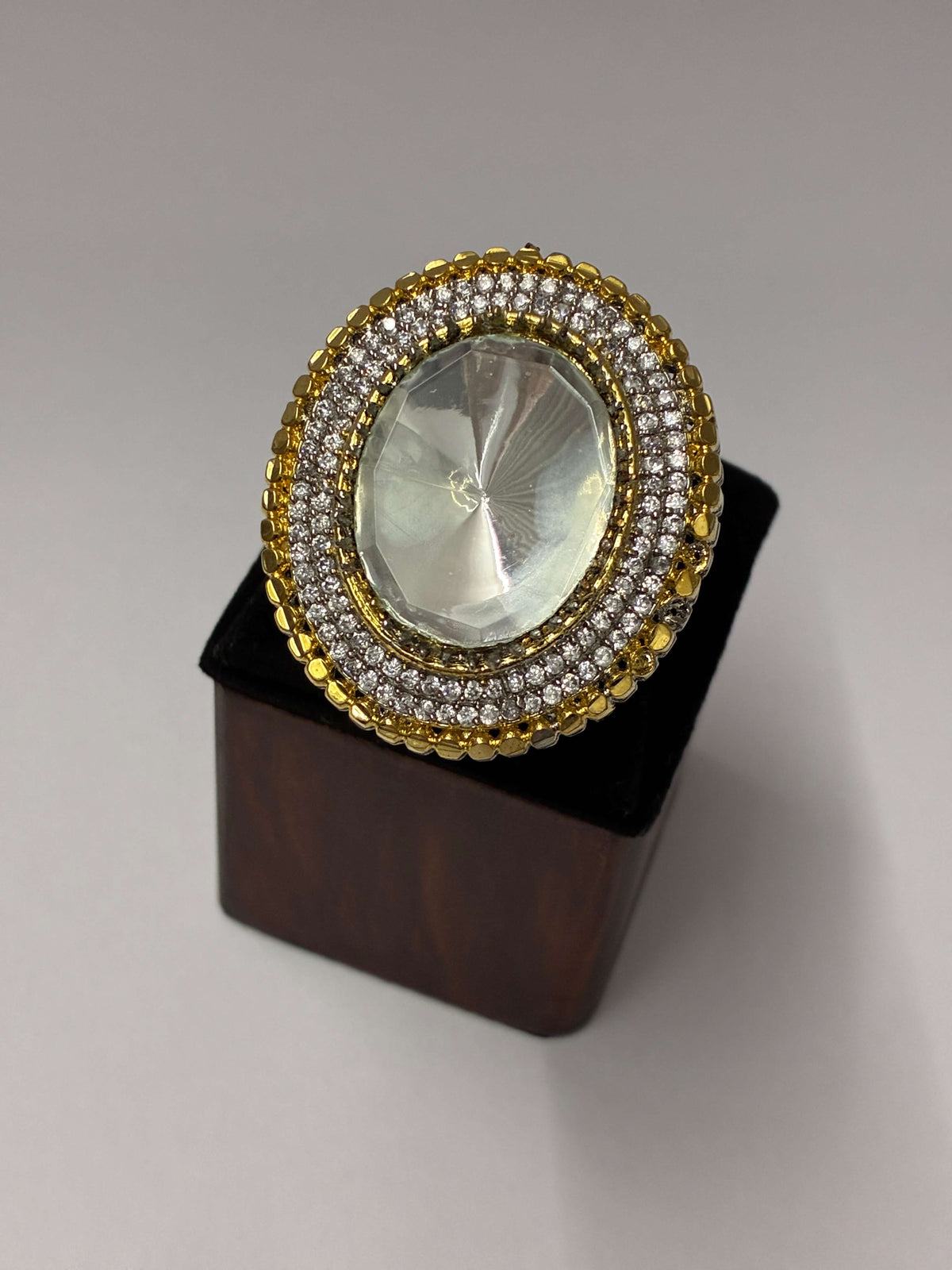 Kundan Stylish Finger Ring