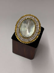 Kundan Stylish Finger Ring