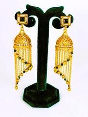 Antique luxury spiral drop Earrings