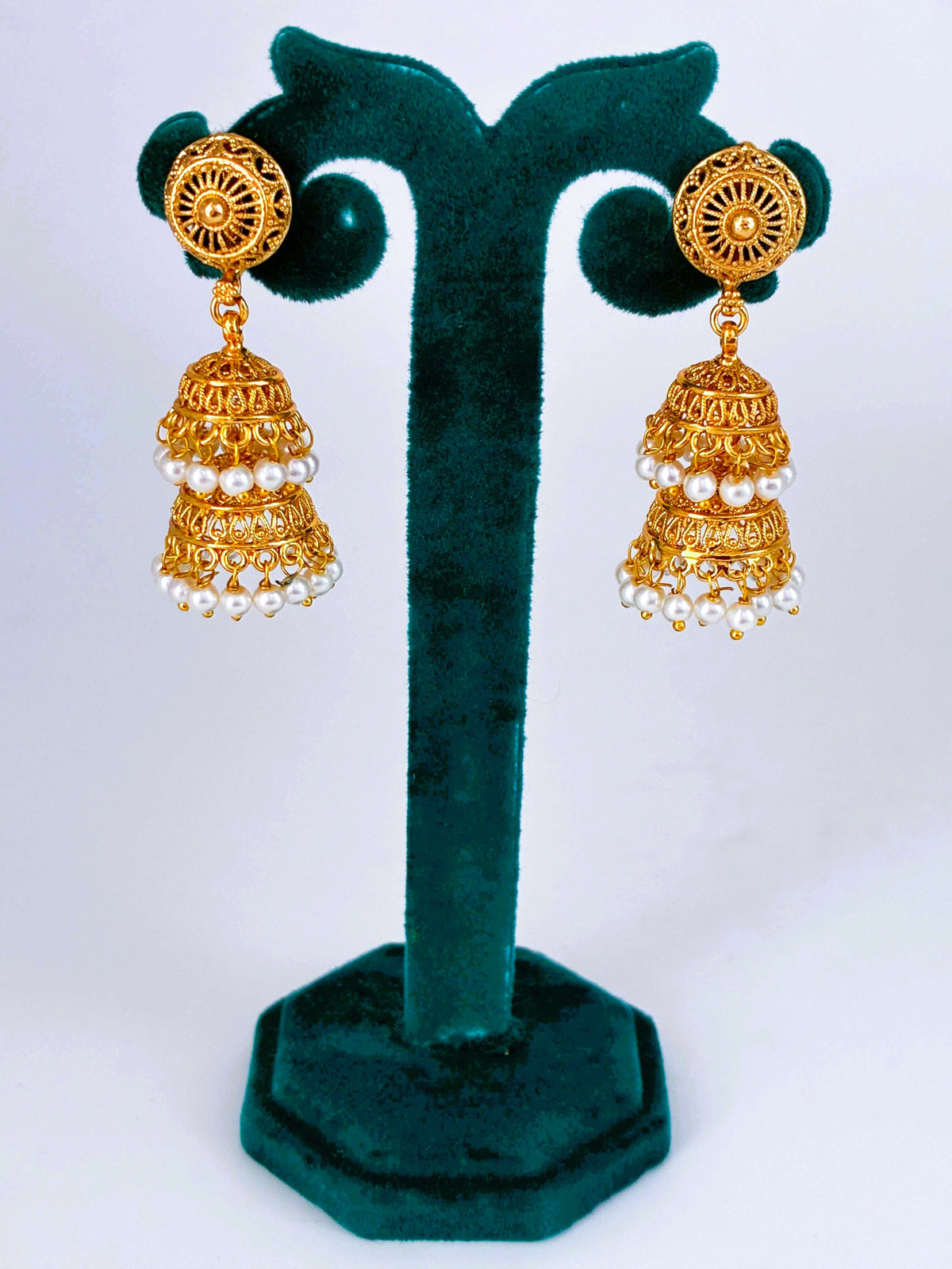 Antique dual jhumka Earrings