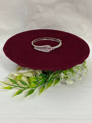 CZ openable Pestle Pink designer Kada