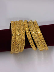 Traditional Gold Plated Bangle set