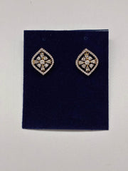 CZ Brilliant Stud Earrings