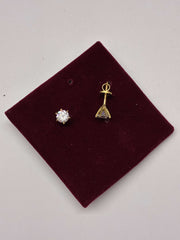 CZ Classic Solitaire Stud Earrings