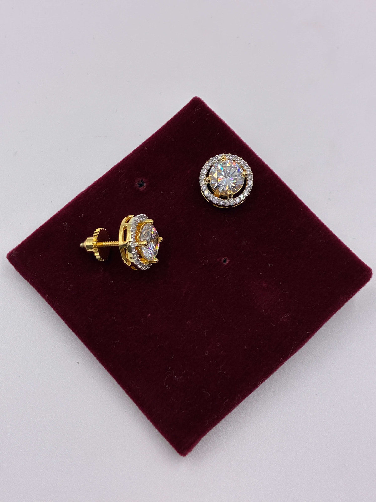 CZ Brilliant Pre-set Solitaire Earrings