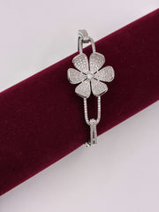 CZ Blooming Flower Kada