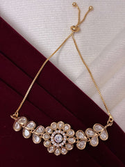 Kundan Blooming Bracelet