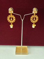 Antique Polki Necklace Set