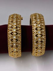 Kundan Openable Studded Designer Bangle