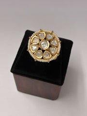 Kundan Designer Finger Ring