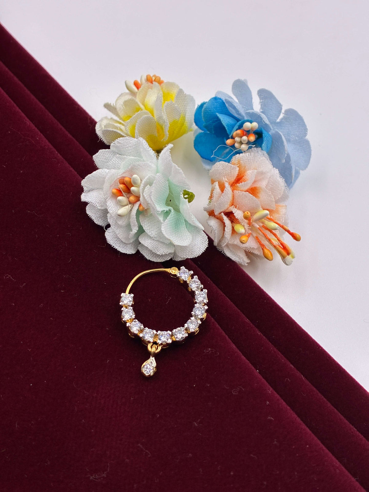CZ Splendid Sequence Nose Ring