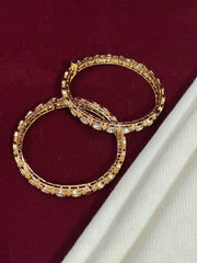 Kundan Radiant openable Bangle