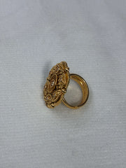 Antique Polki Finger Ring