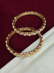 Kundan Radiant openable Bangle