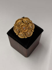 Antique Polki Finger Ring