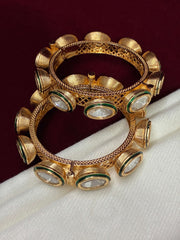 Kundan Elegant openable Bangle