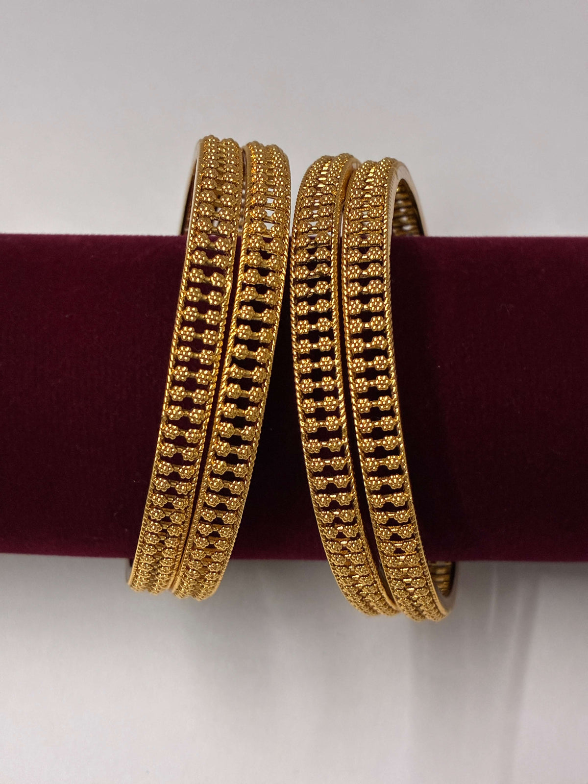 Antique Gold Jali Bangle