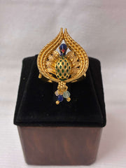 Antique Peacock Finger Ring