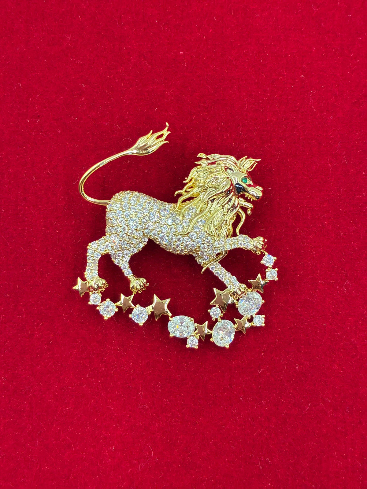 King Lion Brooch