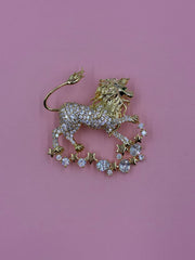 King Lion Brooch