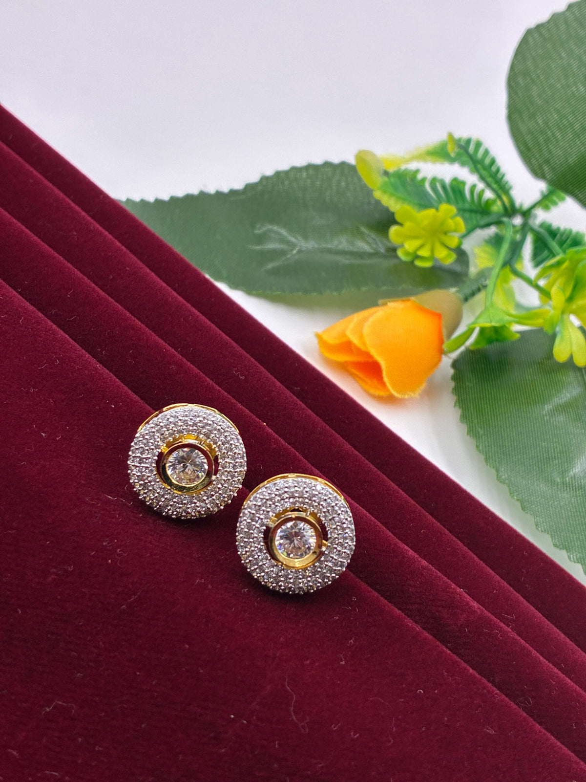 CZ traditional tops Earring