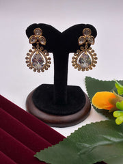 Kundan Drop designer Earring