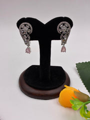 CZ Pretty Pink designer Earring