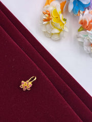 CZ Ruby Star Nose Ring