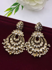 Kundan Richie-rich Chandbali Earring
