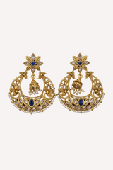 Antique Jhumka Chandbali Earring