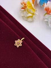CZ Ruby Star Nose Ring