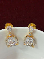 CZ white Short Earring