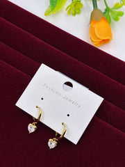 Western Heart Shape Drop Earring