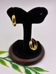 Western Golden Hoop Earring
